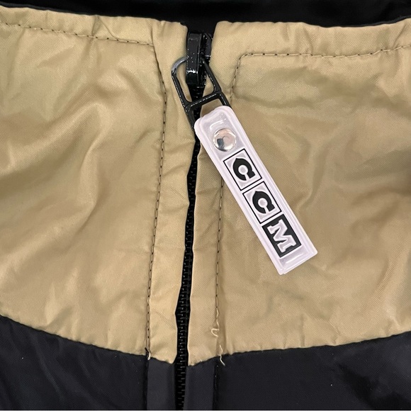 CCM NHL Authentic Pittsburgh Penguins Full Zip Logo Jacket Size Large Vintage - Picture 5 of 11